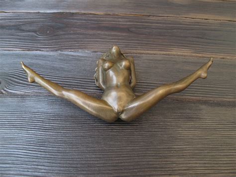 EROTIC BRONZE NUDE Woman EROTIC Statue Sculpture Patoue EBay