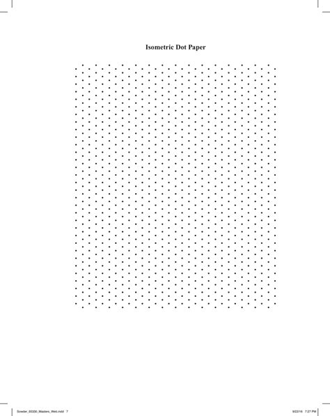 2-page Isometric Dot Paper Template Download Printable PDF | Templateroller