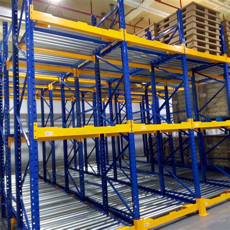 Industrial Warehouse Steel Storage Fifo Rack With Gravity Flow China