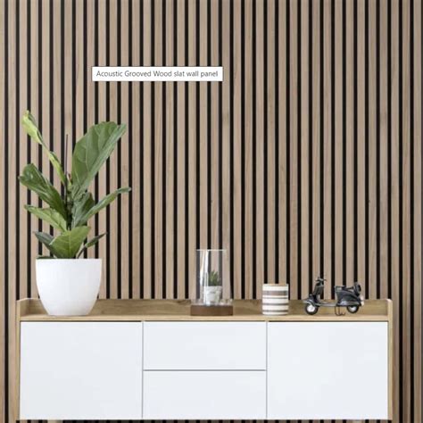 Buy Ecohush Ridge Luxury Wooden Acoustic Slat Panels In India Wholesale