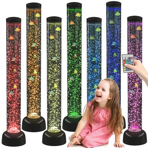 Buy Playlearn Large Bubble Tube Floor Novelty Lamp With Fish And Led