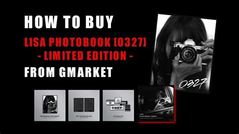 LISA Blackpink Photobook 0327 Limited Edition