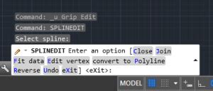 Autocad Tutorial Convert Spline To Polyline Tutorial