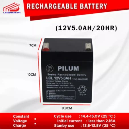 V Ah Hr Ups Sealed Rechargeable Lead Acid Battery Volts