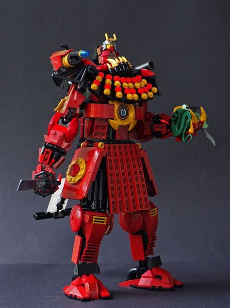 Samurai Mech | Lego creations, Lego figures, Mech