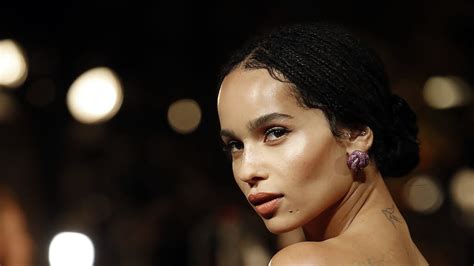 Zoë Kravitz Portera Le Costume De Catwoman