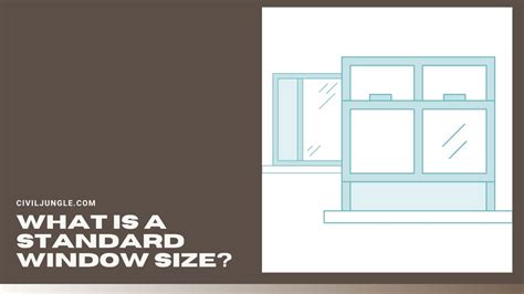 Understanding Standard Window Sizes For Your Home A Comprehensive Guide