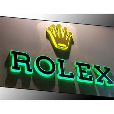 Acrylic ACP LED Glow Sign Board For Advertising Shape Rectangle At