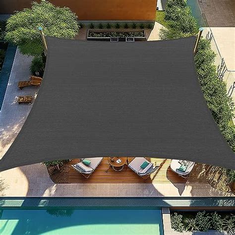 Amazon Rectangle Sun Shade Sail Canopy X Patio Shade