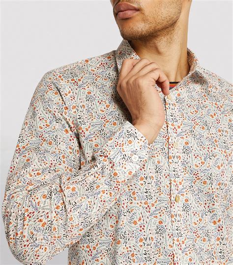 Paul Smith Cotton Floral Shirt Harrods PK