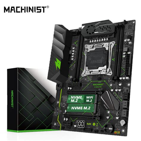 Материнская плата MACHINIST оригинальная внешняя коробка, экран ввода ...