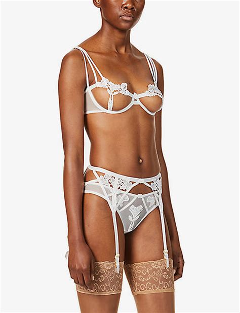 Designer Lingerie Suspenders Selfridges