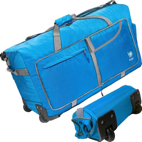 Bago Rolling Duffle Bag With Wheels 30 100l Foldable Weekender Bag Waterproof Travel Duffel