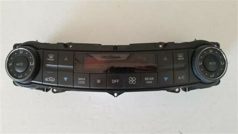 07 08 MERCEDES BENZ W211 CLIMATE CONTROL PANEL TEMPERATURE UNIT HVAC