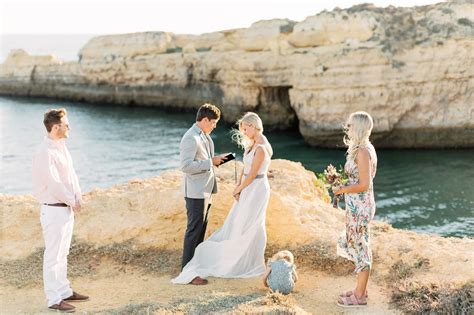 Beach Vow Renewal Near Portugal Wandering Weddings