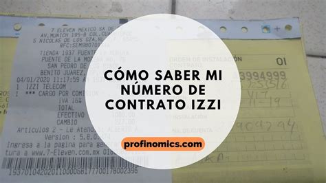 Como Saber Mi Numero De Contrato Izzi Gu A Detallada Comopedia