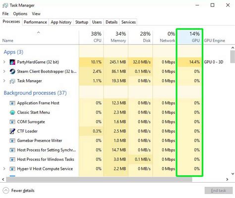 How To Check Gpu Usage In Windows 10 Windowschimp