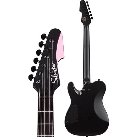 Schecter Guitar Research Machine Gun Kelly PT With Hot Pink Line ...