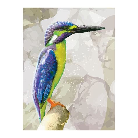 Buff-Breasted Kingfisher – Wall Art by Modern Prints - Modern Prints