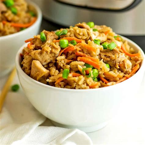 Instant Pot Chicken Fried Rice Easy To Make Bites Of Wellness