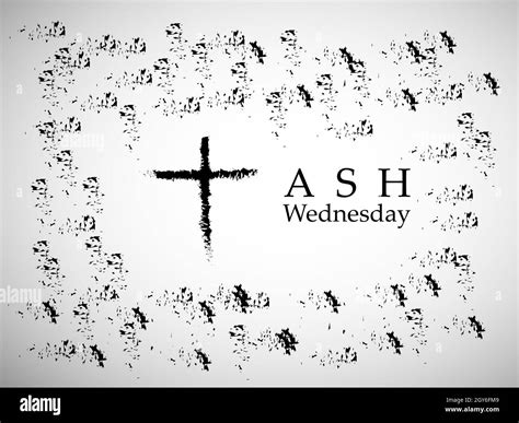 Ash Wednesday background Stock Photo - Alamy