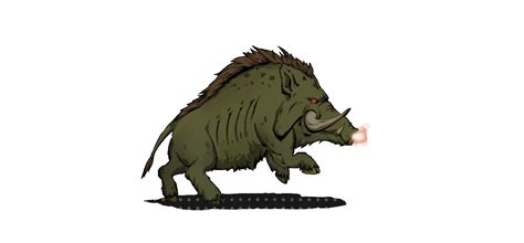 Spine Animation Wild Boar On Behance