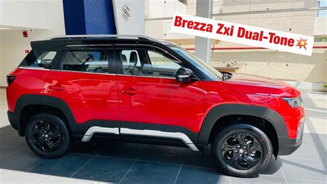 2022 Maruti Suzuki Brezza Zxi Manual Dual Tone Most Detailed