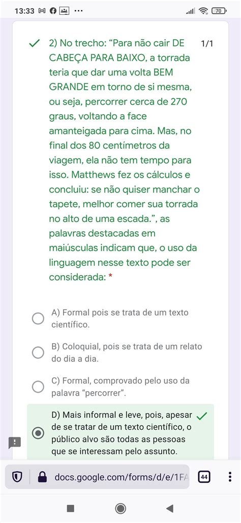 De Acordo O Texto Correto Afirmar Que Edulearn