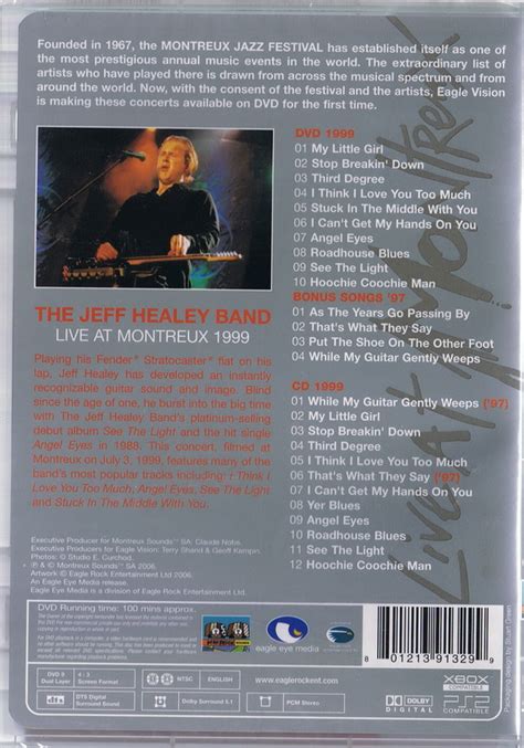 Live At Montreux The Official Jeff Healey Site