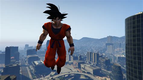 Gta V Dragon Ball Z Mod Ps4 Grand Theft Auto V Dragon Ball Mod Allows Players To Control Goku