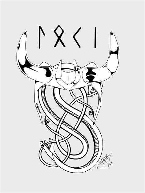 Norse Mythology Symbols Loki