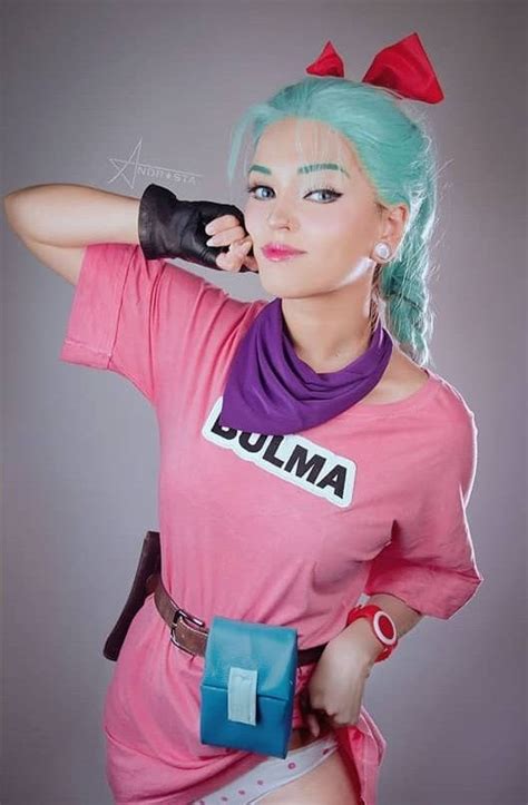 Bulma Dragon Ball Z Cosplay En Disfraz Mujer Cosplay Mujeres