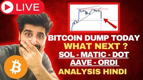 Live Bitcoin Dump Today Crypto Market Analysis Best Altcoin To Buy