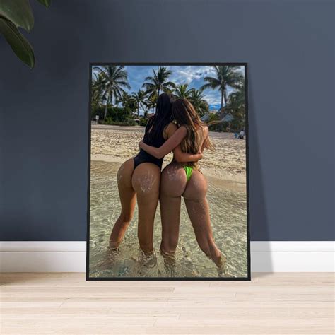 Girls In Bikini Premium Matte Paper Poster Hot Big Ass Poster Wall Art Wall Decor Etsy