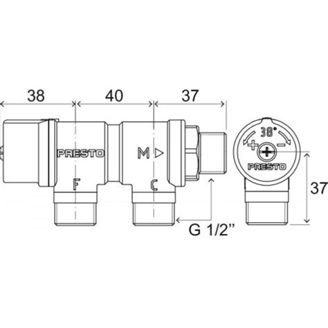 Presto Mitigeur Thermostatique De S Curit Pour Lavabo