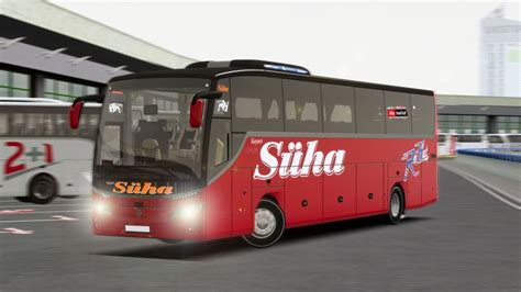 Süha Turizm 38 ADJ 370 Skin Temsa Maraton ETS2 mods