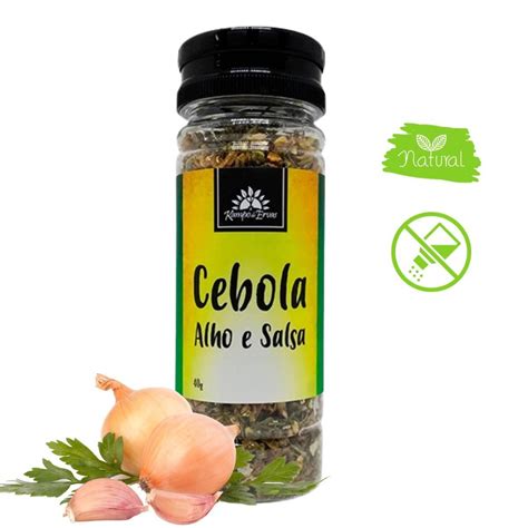 Comprar Cebola Alho E Salsa Puros Tempero Natural Gramas A Botica