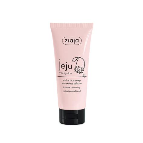 Ziaja Jeju young skin bijeli sapun za čišćenje lica 75ml Clarus Acta Shop