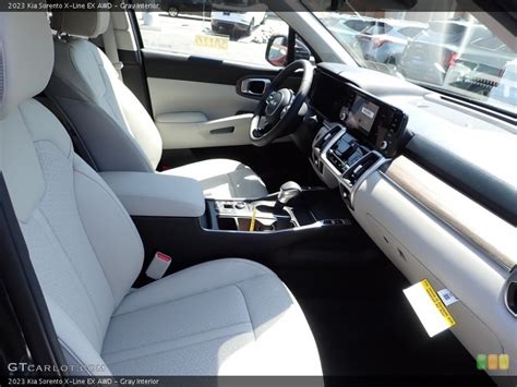 Gray 2023 Kia Sorento Interiors GTCarLot