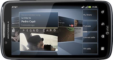 Best Buy Motorola Atrix G Mobile Phone Black At T Mb
