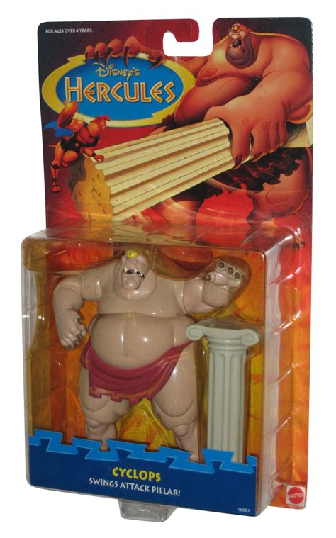 Disney Hercules Cyclops Swings Attack Pillar Mattel Toy Action Figure - Walmart.com - Walmart.com