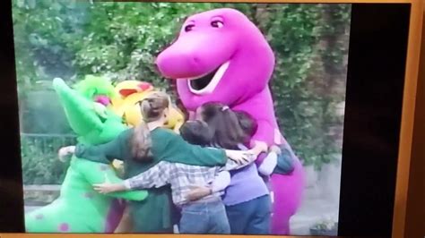 Barney Big Group Hug 1999 But With The Actimates Barney Dolls Voice In