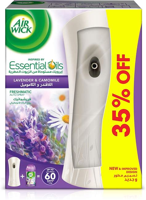 Airwick Air Freshener Freshmatic Auto Spray Lavender And Camomile