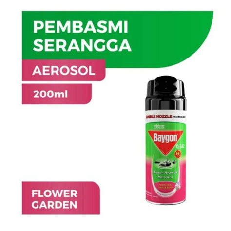 Jual Baygon Insektisida Spray Flower Garden Kaleng Ml Di