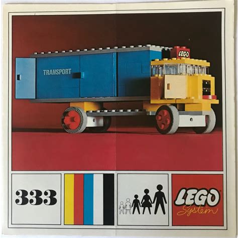 Lego Delivery Truck Set Instructions Comes In Brick Owl Lego