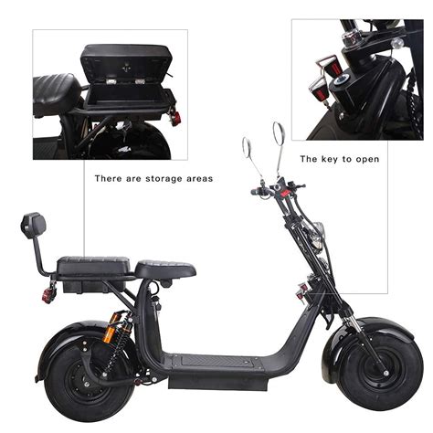 Buy Fat Tire Electric Scooter For Adult W Motor Two Separate V