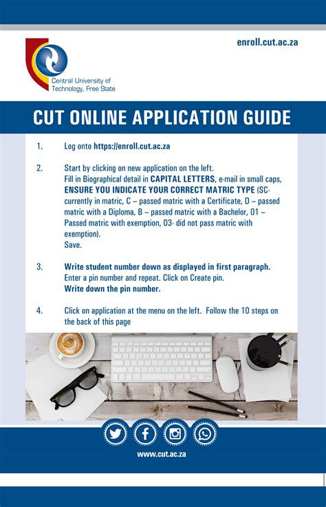 Cut Online Application 20242025 Central University Of Technology