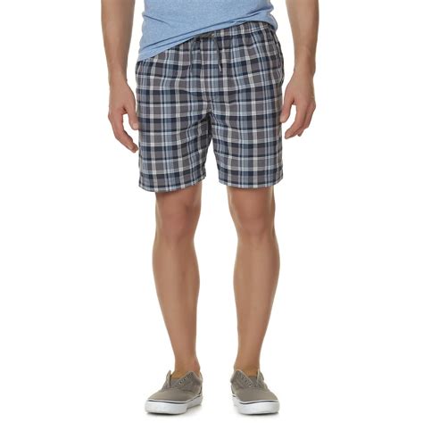 Basic Editions Mens Shorts Plaid Kmart