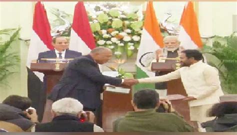 PM Narendra Modi Egypt Prez Abdel Fattah El Sisi Elevate Ties