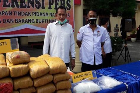 Tangkap 4 Pengedar Polres Langkat Sita 3 000 Gram Sabu